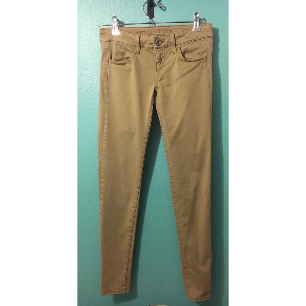 American Eagle Tan Jegging